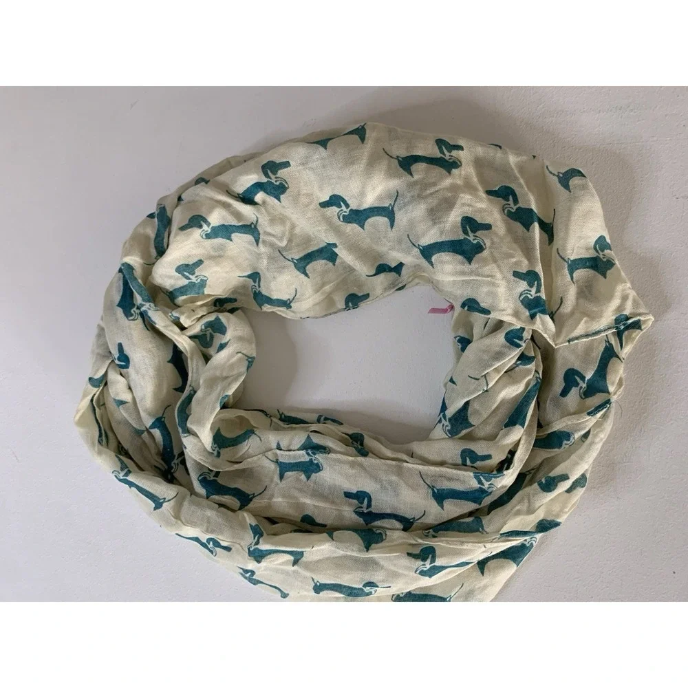 NEW Mimiyaki Daschund Infinity‎ Scraf